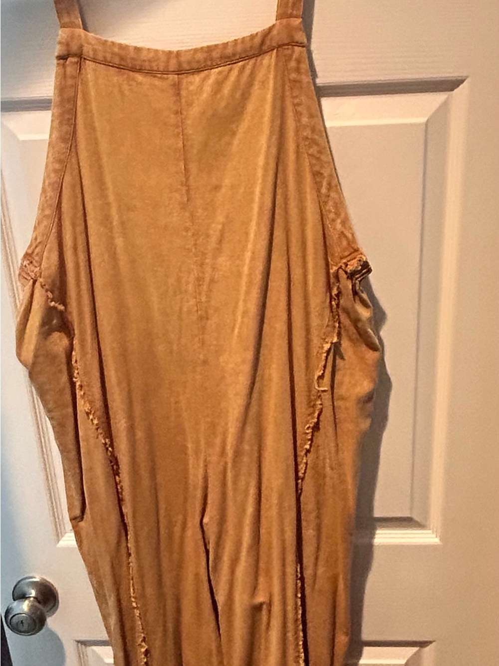 eesome Camel Tan Sleeveless Jumpsuit